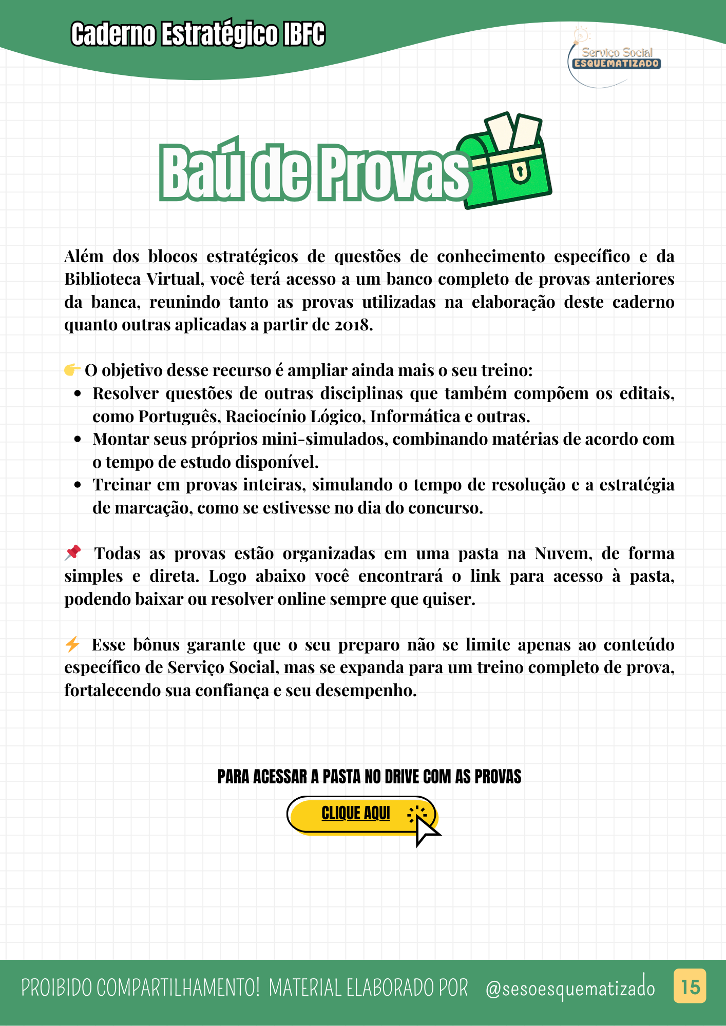 Baú de provas
